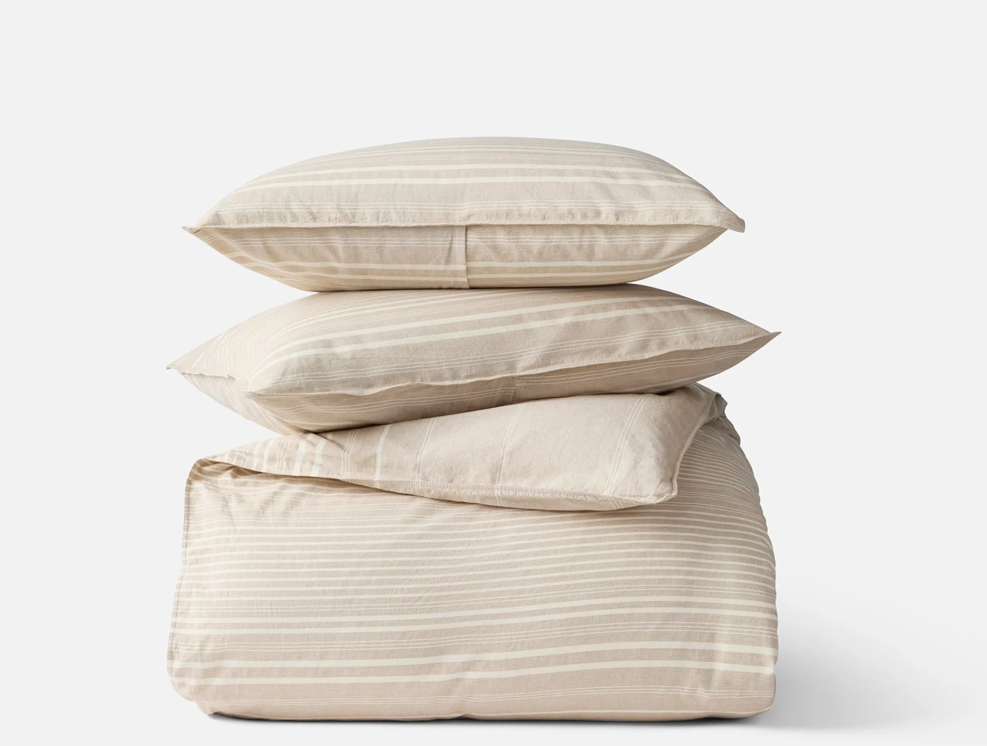 Coyuchi Little Sur Stripe Organic Duvet Set< Duvet Covers + Sets