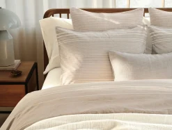 Coyuchi Little Sur Stripe Organic Duvet Set< Duvet Covers + Sets