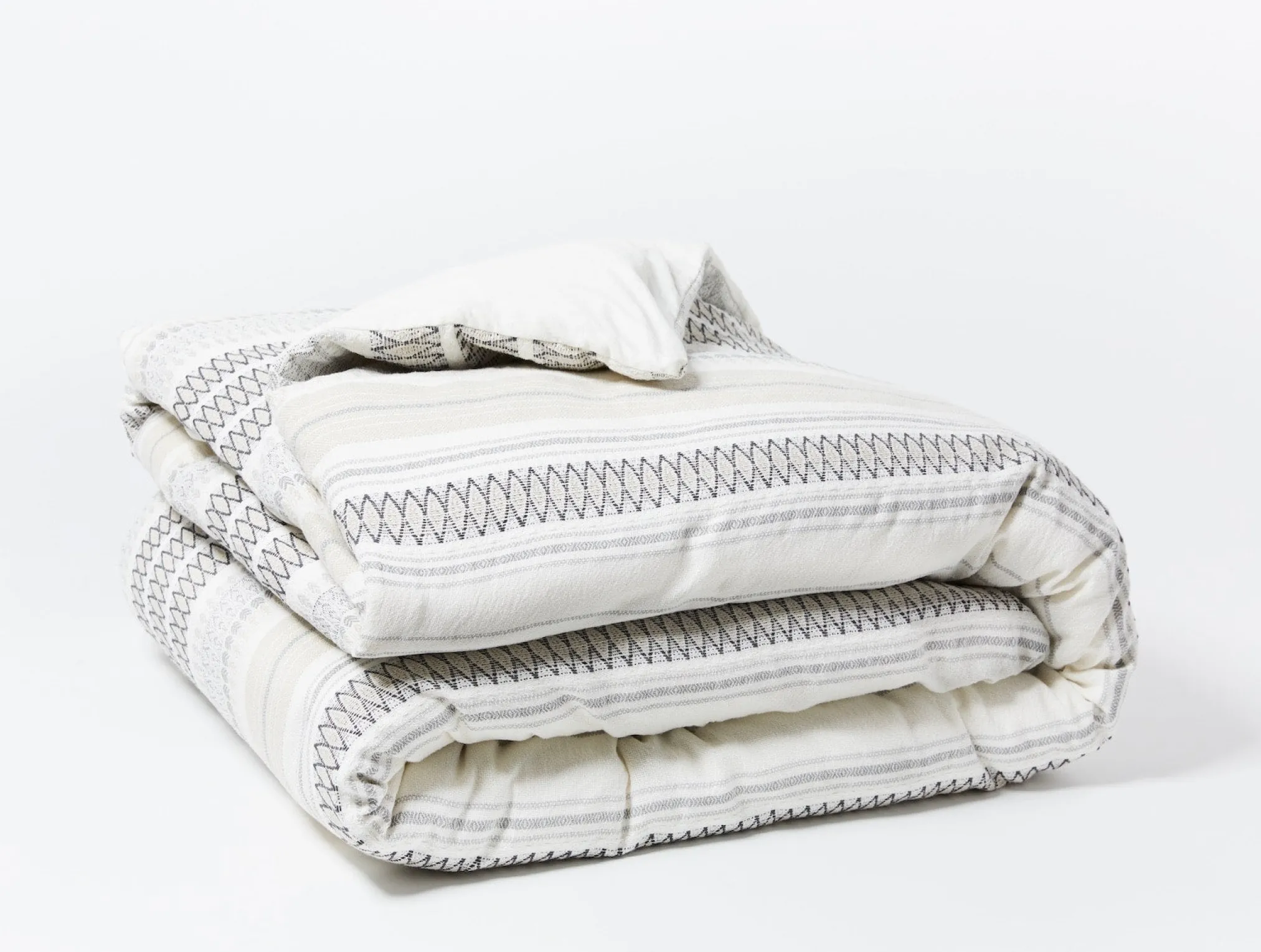 Coyuchi Lost Coast Organic Duvet Set< Duvet Covers + Sets