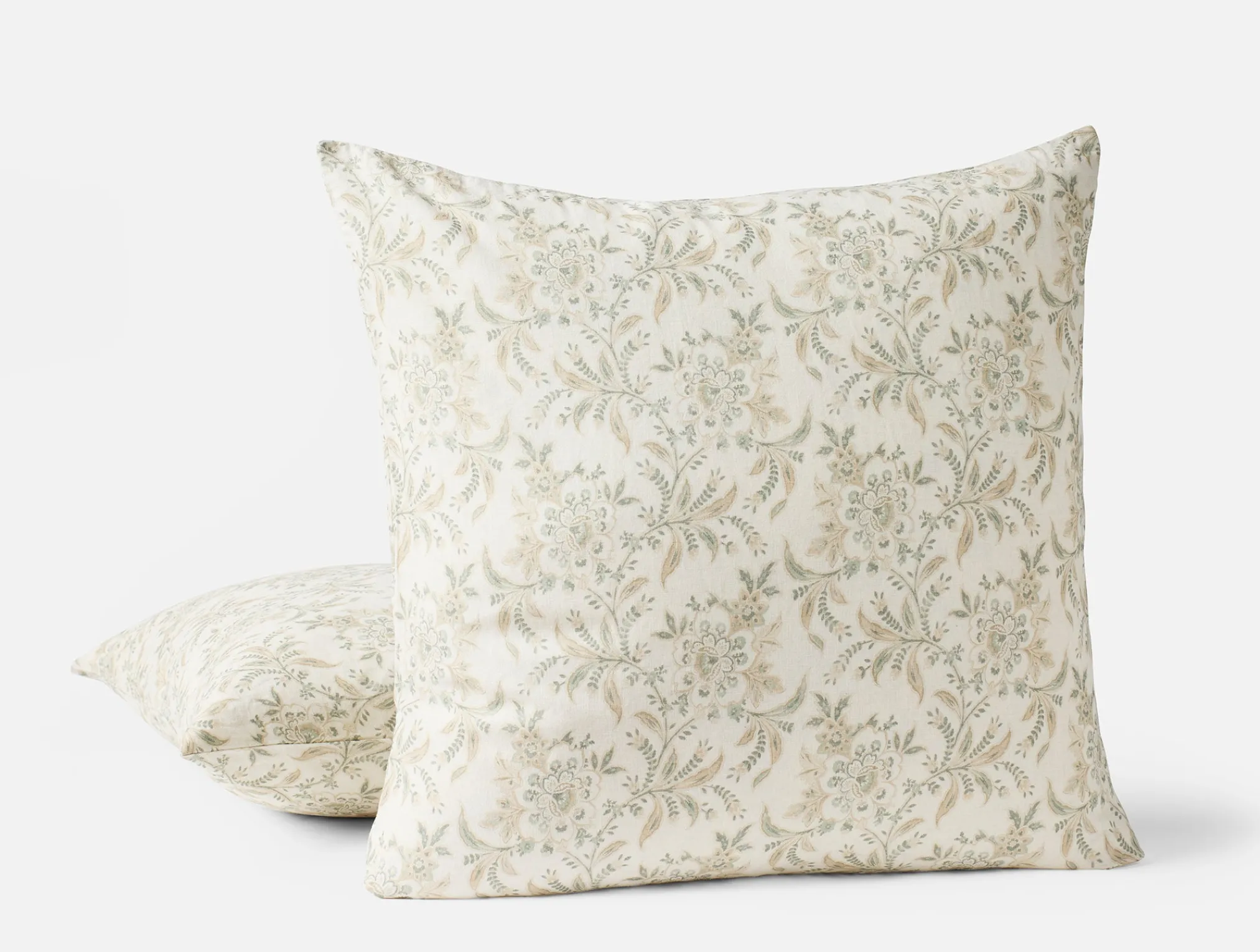 Coyuchi Marguerite Organic Print Decorative Pillow Cover< Decorative Pillows