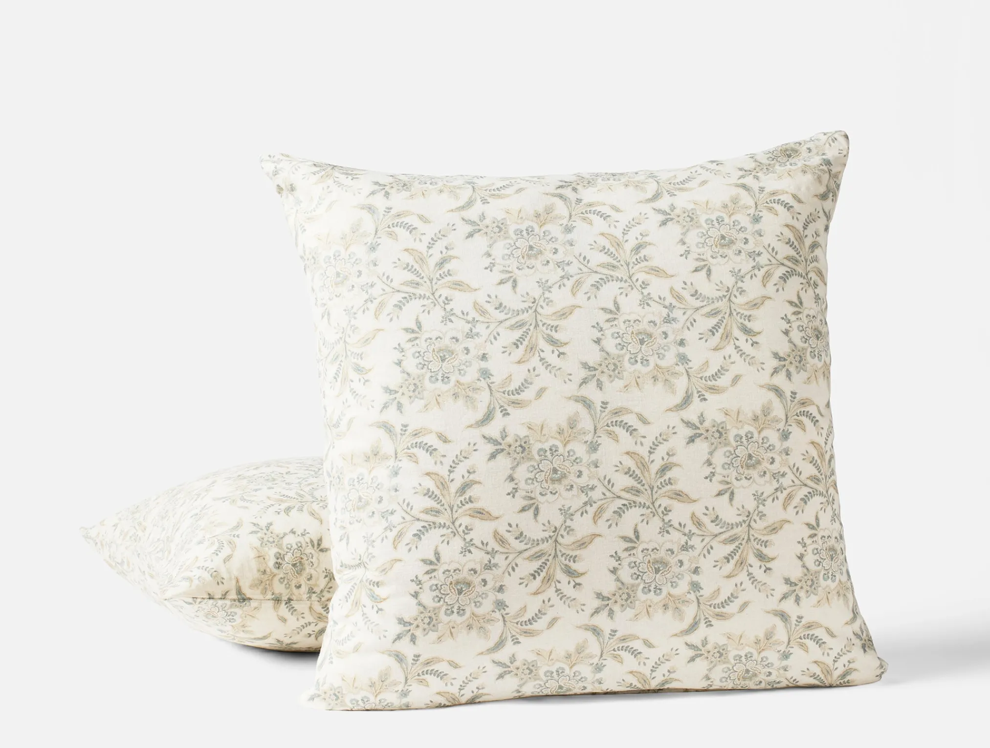 Coyuchi Marguerite Organic Print Decorative Pillow Cover< Decorative Pillows