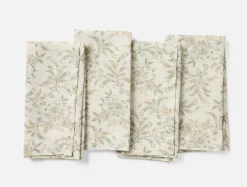 Coyuchi Marguerite Organic Print Napkins, Set of 4< Dining