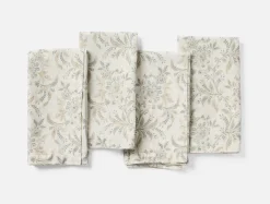 Coyuchi Marguerite Organic Print Napkins, Set of 4< Dining