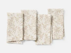 Coyuchi Marguerite Organic Print Napkins, Set of 4< Dining