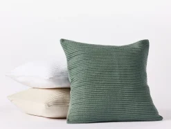 Coyuchi Marshall Organic Pillow Cover< Decorative Pillows