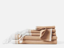 Coyuchi Mediterranean Organic Towels - Set of 6< Bath Towels