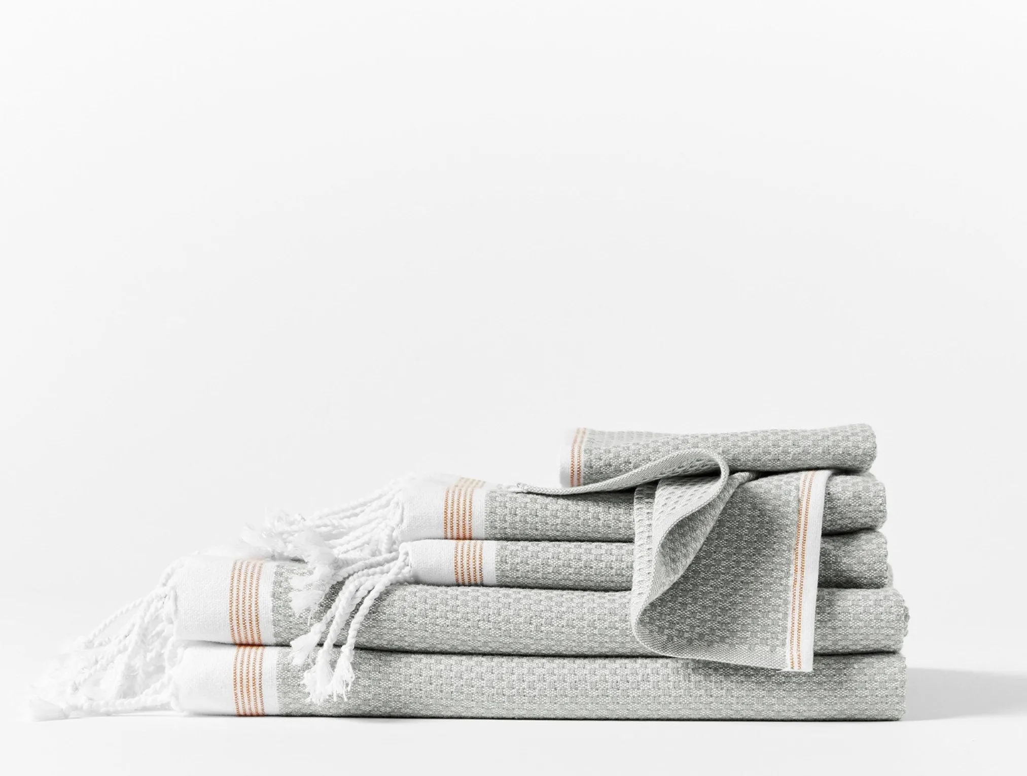 Coyuchi Mediterranean Organic Towels - Set of 6< Bath Towels