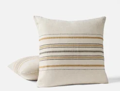 Coyuchi Mojave Organic Linen Decorative Pillow Cover< Decorative Pillows