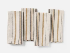 Coyuchi Mojave Organic Linen Napkins, Set of 4< Dining