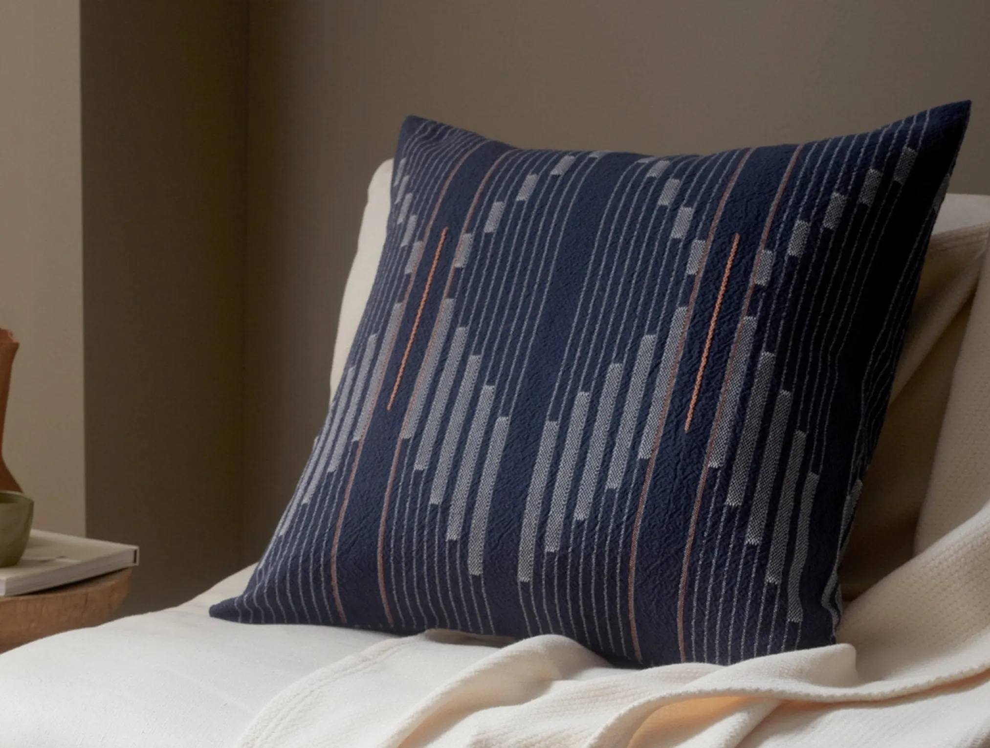 Coyuchi Morelia Organic Pillow Cover< Decorative Pillows