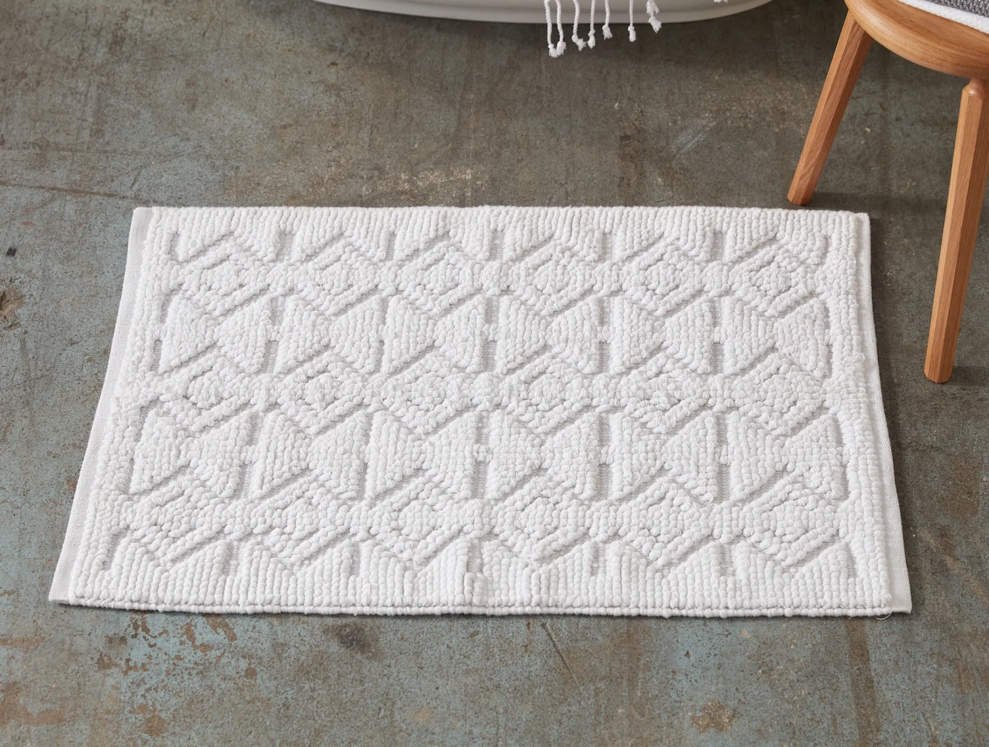 Coyuchi Mosaic Canyon Organic Bath Rug< Bath Rugs