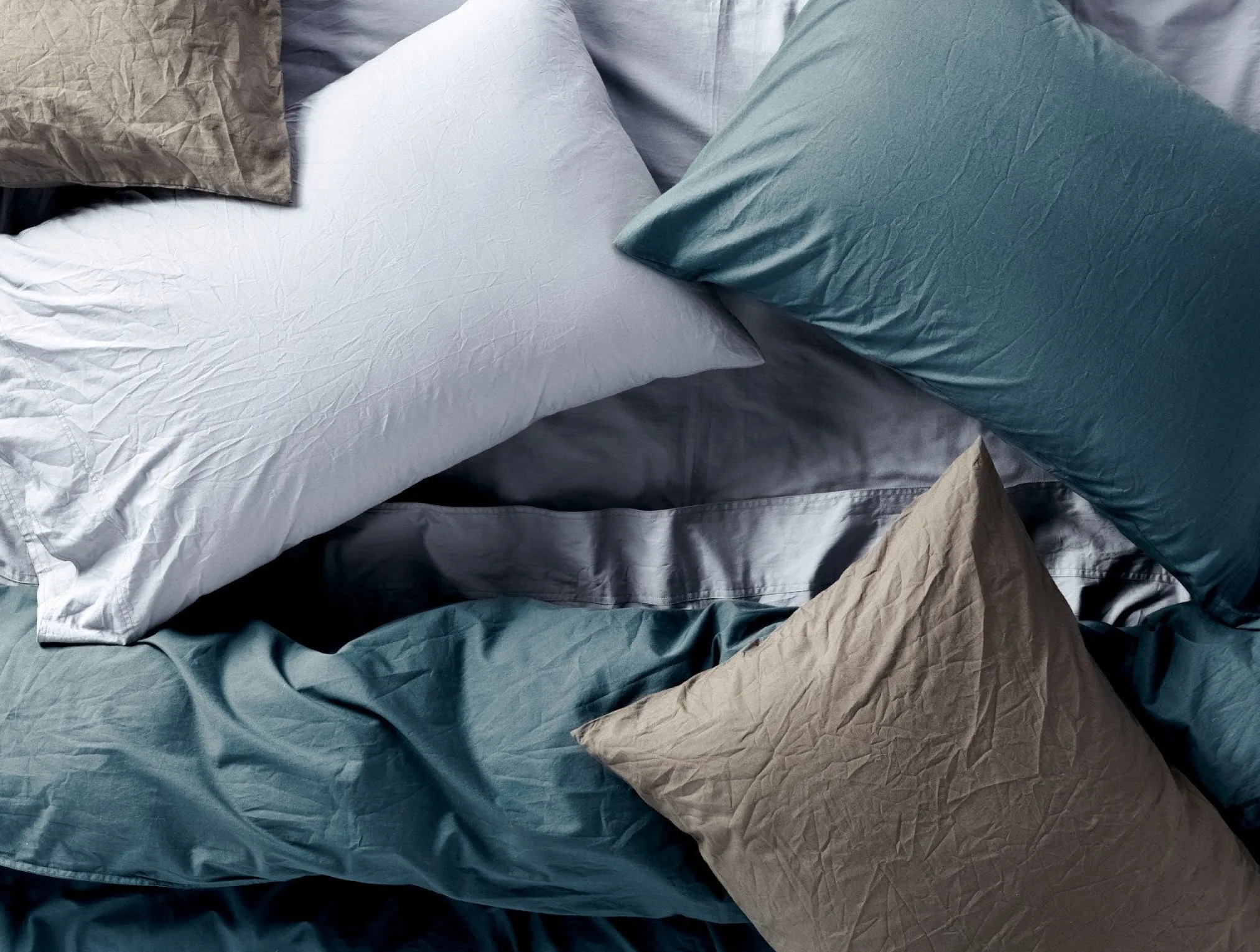 Coyuchi Organic Crinkled Percale™ Sheet Set< Sheet Sets|Sheet Sets