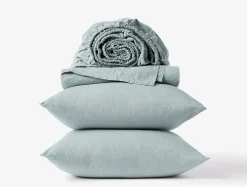 Coyuchi Organic Crinkled Percale™ Sheet Set< Sheet Sets|Sheet Sets