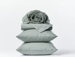 Coyuchi Organic Crinkled Percale™ Sheet Set< Sheet Sets|Sheet Sets
