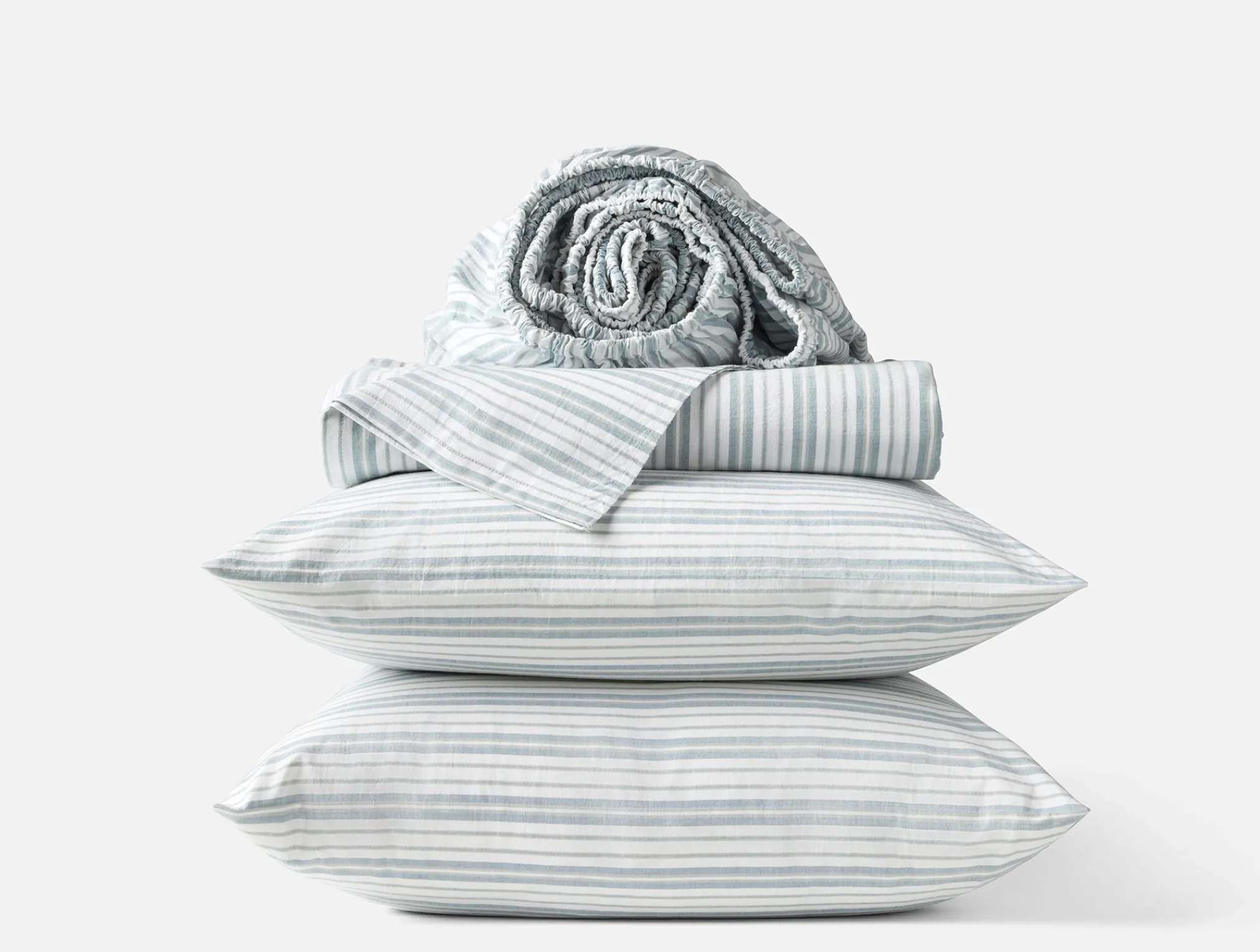 Coyuchi Organic Crinkled Percale™ Sheet Set< Sheet Sets|Sheet Sets