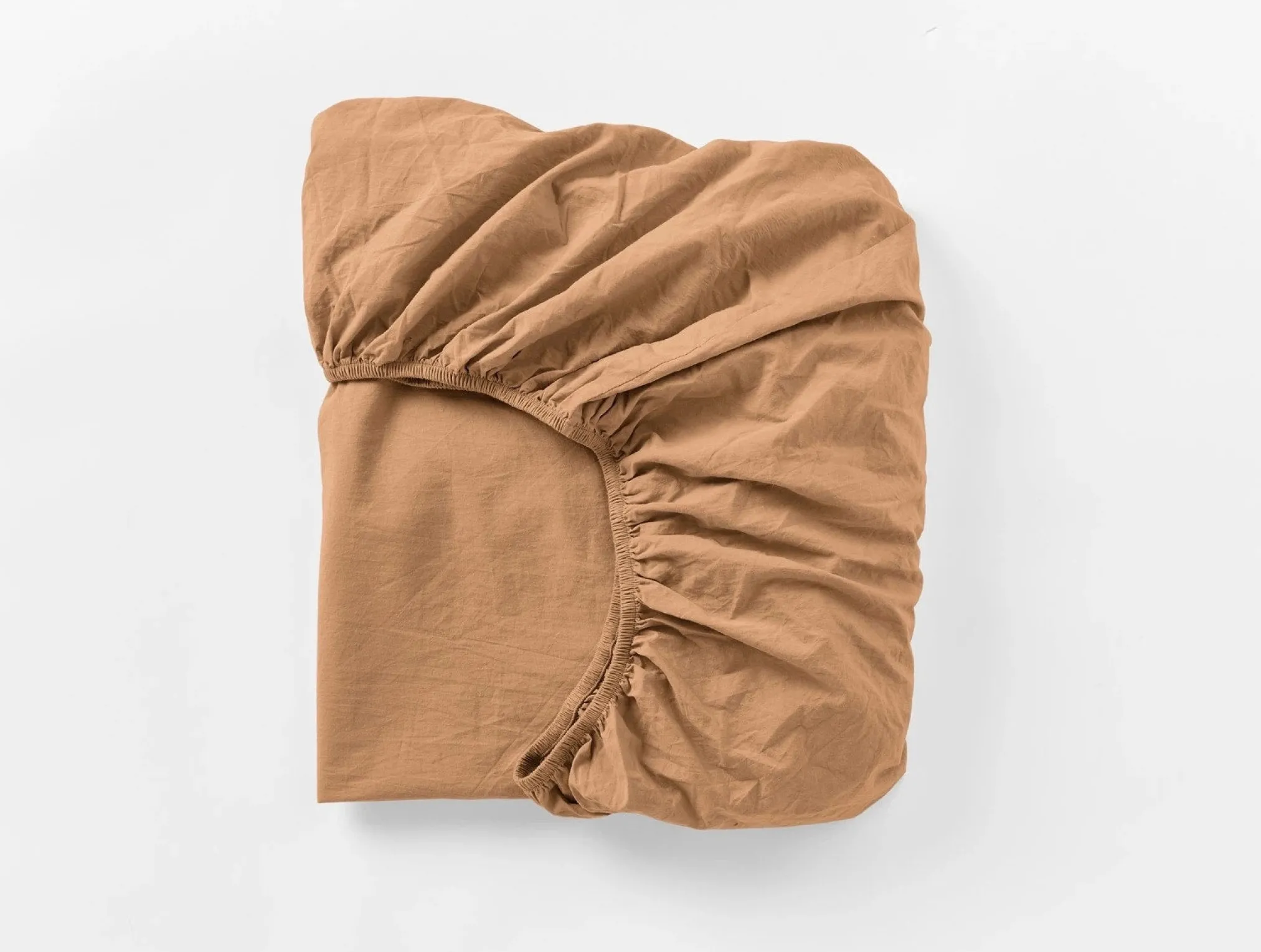 Coyuchi Organic Crinkled Percale™ Crib Sheet< Baby|Baby Bedding