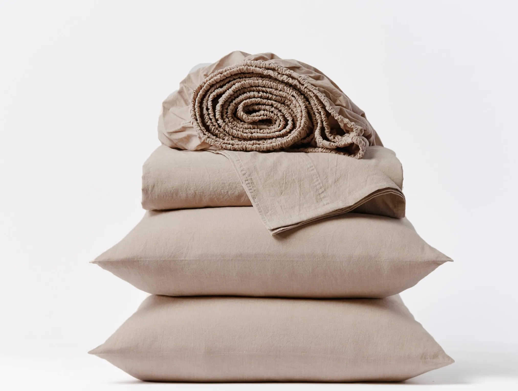 Coyuchi Organic Crinkled Percale™ Sheet Set< Percale|Sheet Sets