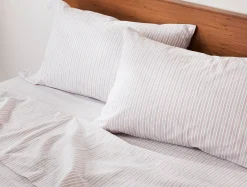 Coyuchi Organic Crinkled Percale™ Sheet Set< Percale|Sheet Sets