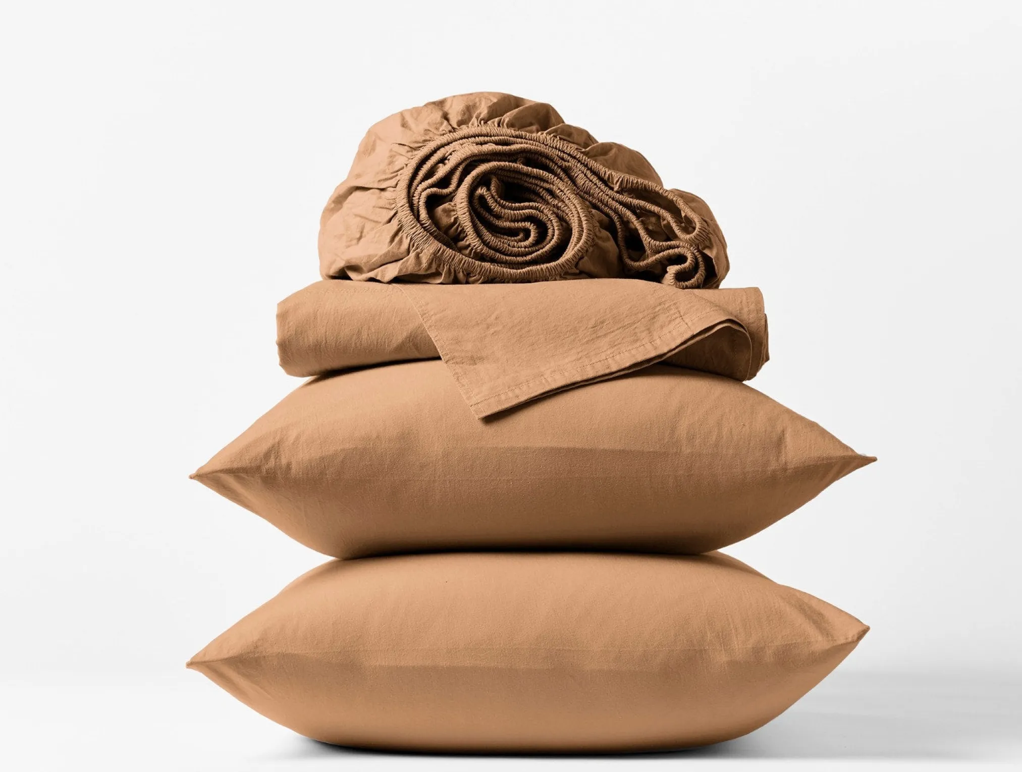 Coyuchi Organic Crinkled Percale™ Sheet Set< Percale|Sheet Sets