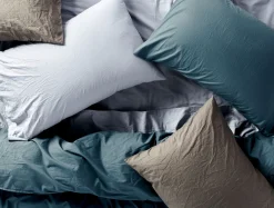Coyuchi Organic Crinkled Percale™ Sheet Set< Percale|Sheet Sets