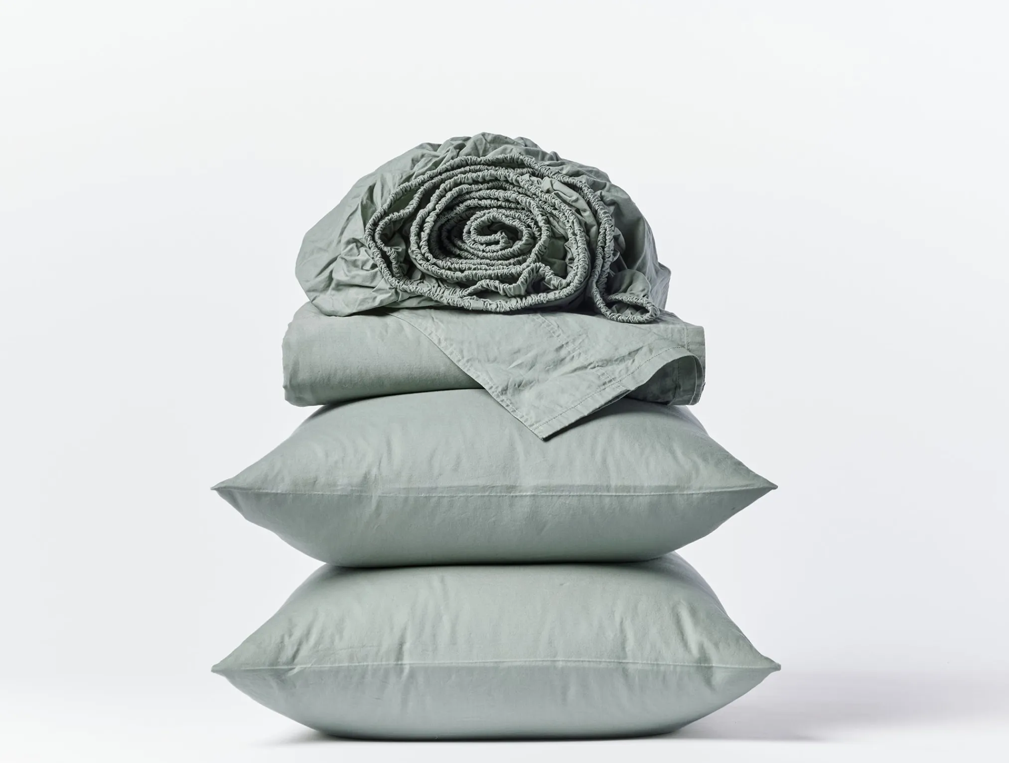 Coyuchi Organic Crinkled Percale™ Sheet Set< Percale|Sheet Sets