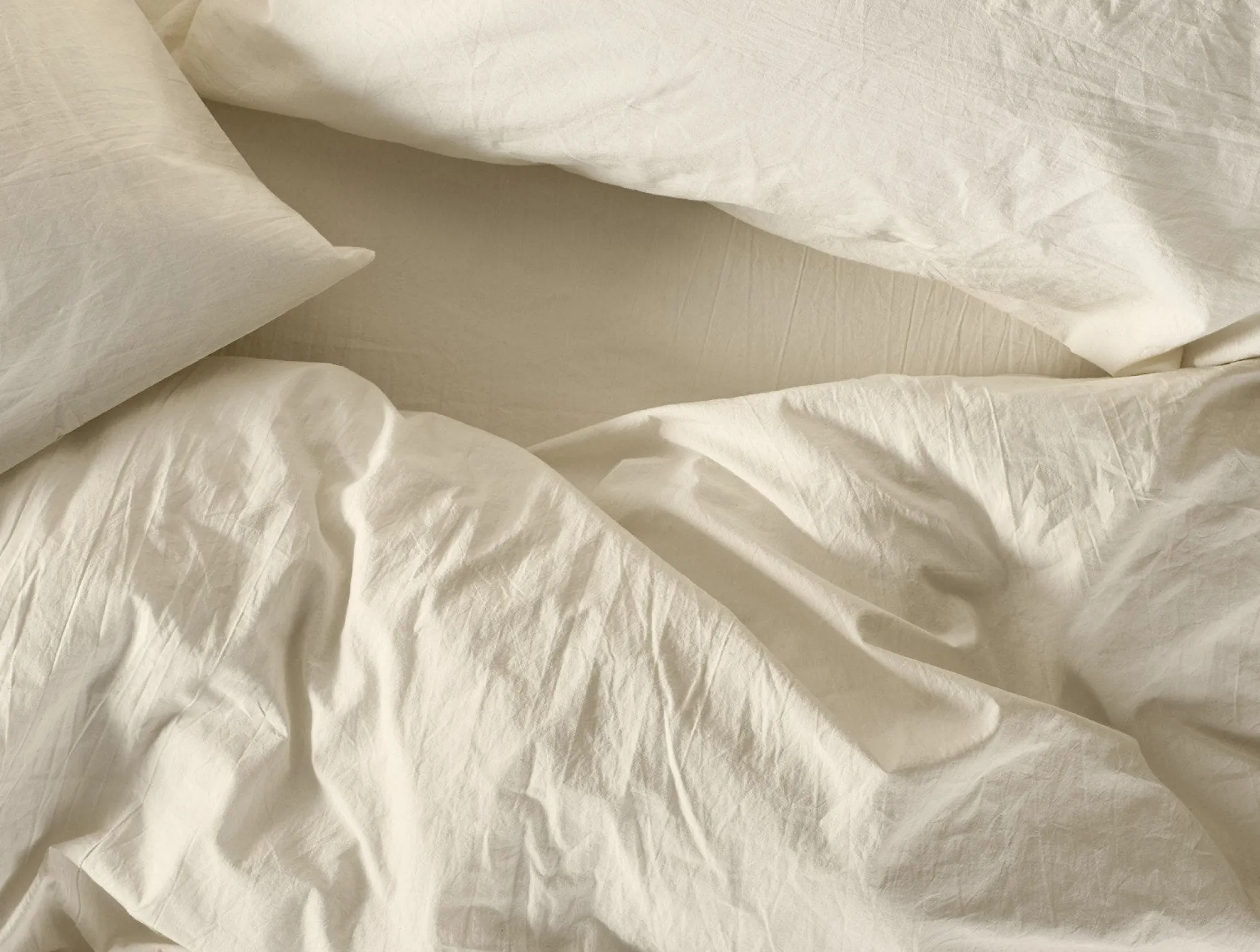 Coyuchi Organic Crinkled Percale™ Sheet Set< Percale|Sheet Sets