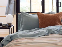 Coyuchi Organic Crinkled Percale™ Pillowcases< Pillowcases|Pillowcases