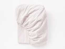 Coyuchi Organic Crinkled Percale™ Fitted Sheet< Fitted Sheets|Fitted Sheets