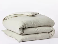 Coyuchi Organic Crinkled Percale™️ Duvet Cover< Duvet Covers + Sets