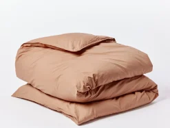 Coyuchi Organic Crinkled Percale™️ Duvet Cover< Duvet Covers + Sets