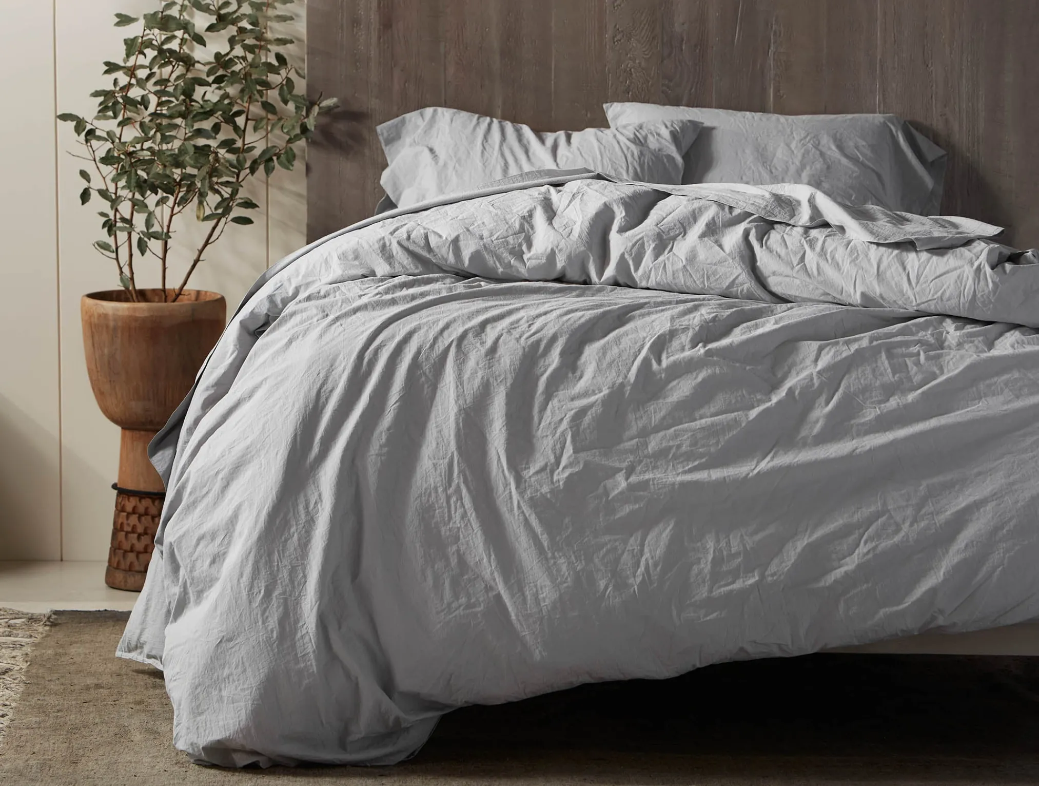 Coyuchi Organic Crinkled Percale™ Pillowcases< Pillowcases|Pillowcases