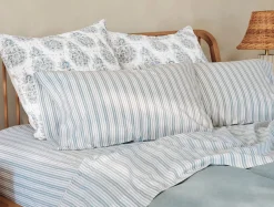 Coyuchi Organic Crinkled Percale™ Pillowcases< Pillowcases|Pillowcases