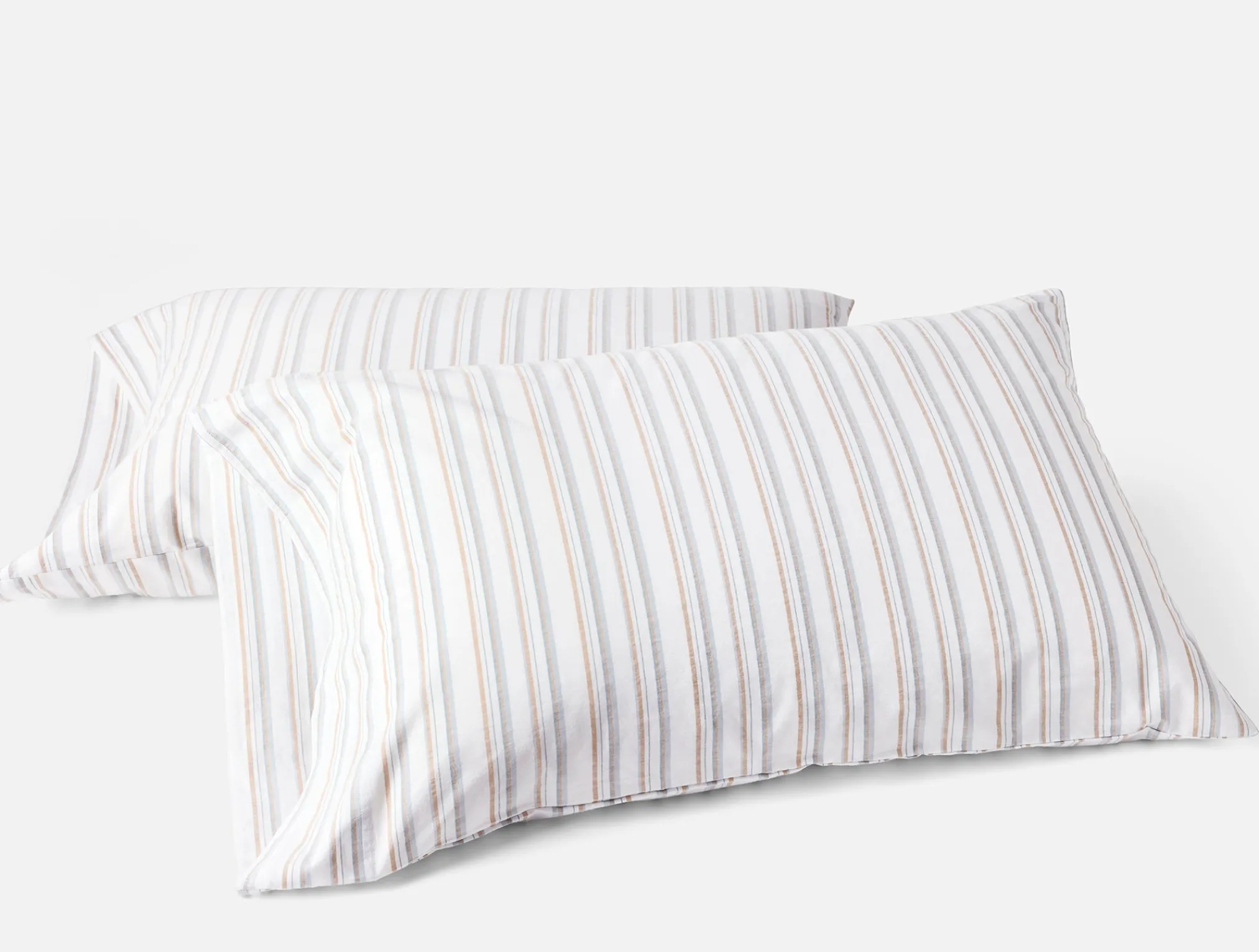 Coyuchi Organic Crinkled Percale™ Pillowcases< Pillowcases|Pillowcases