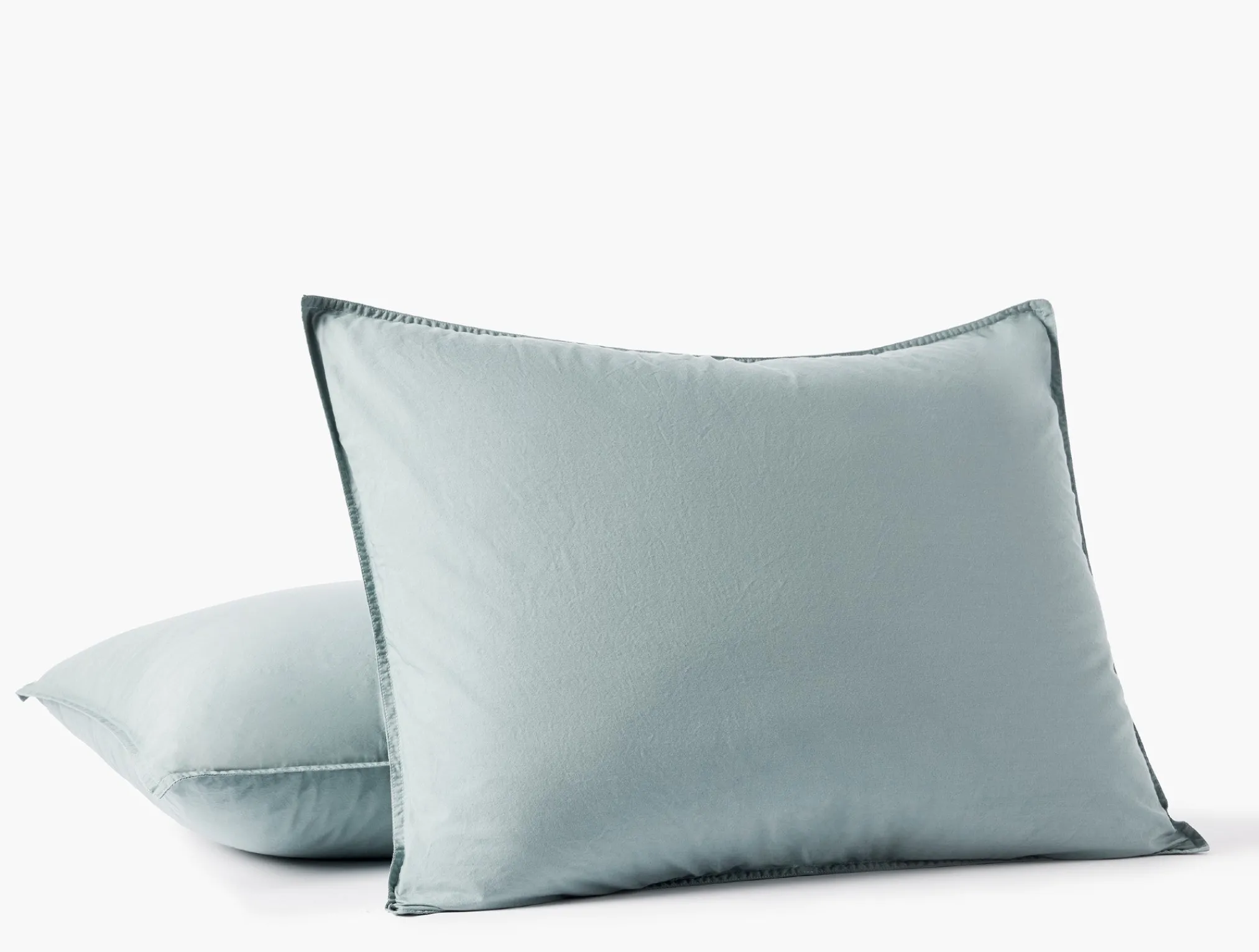 Coyuchi Organic Crinkled Percale™ Sham< Pillow Shams|Percale