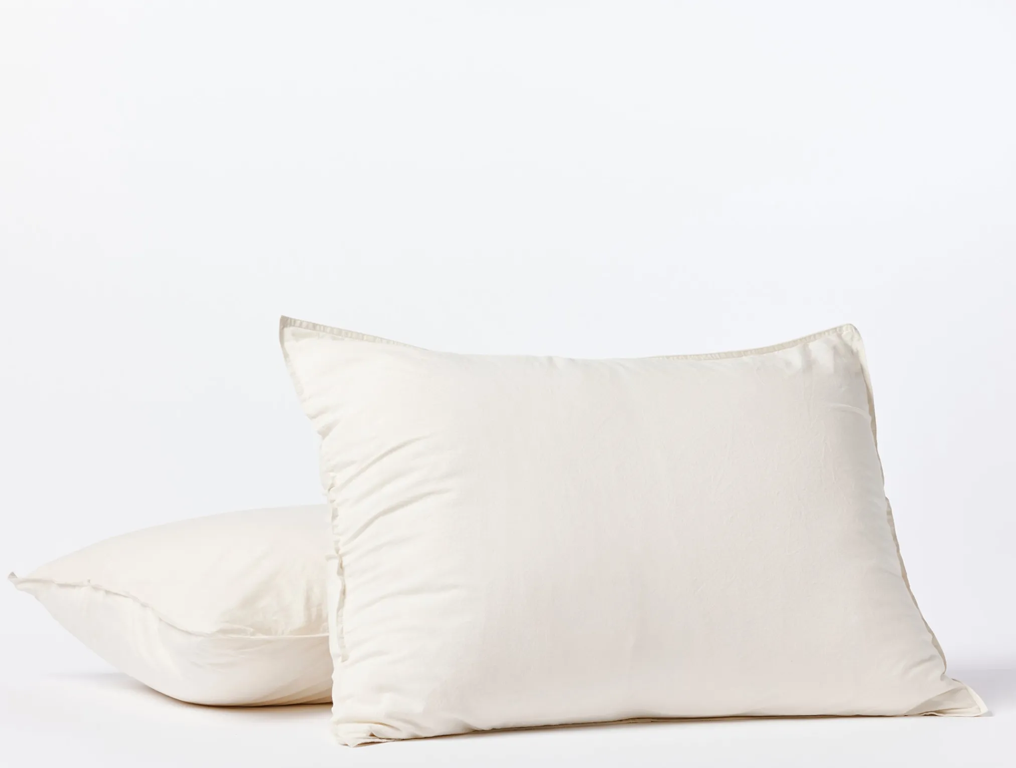 Coyuchi Organic Crinkled Percale™ Sham< Pillow Shams|Percale