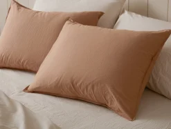Coyuchi Organic Crinkled Percale™ Sham< Pillow Shams|Percale