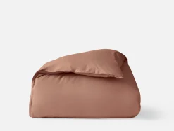 Coyuchi Organic Crinkled Percale™ Duvet Cover< Duvet Covers + Sets