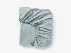 Coyuchi Organic Crinkled Percale™ Fitted Sheet< Fitted Sheets|Fitted Sheets