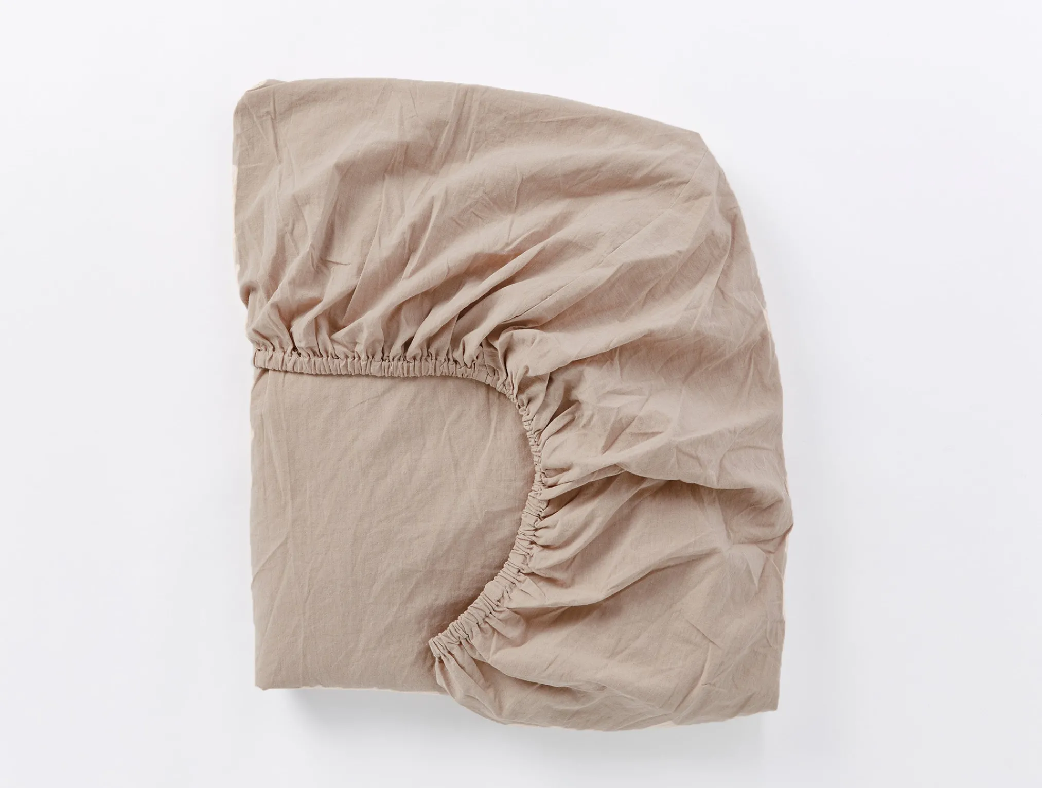 Coyuchi Organic Crinkled Percale™ Fitted Sheet< Fitted Sheets|Fitted Sheets