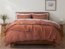 Coyuchi Organic Crinkled Percale™ Fitted Sheet< Fitted Sheets|Fitted Sheets