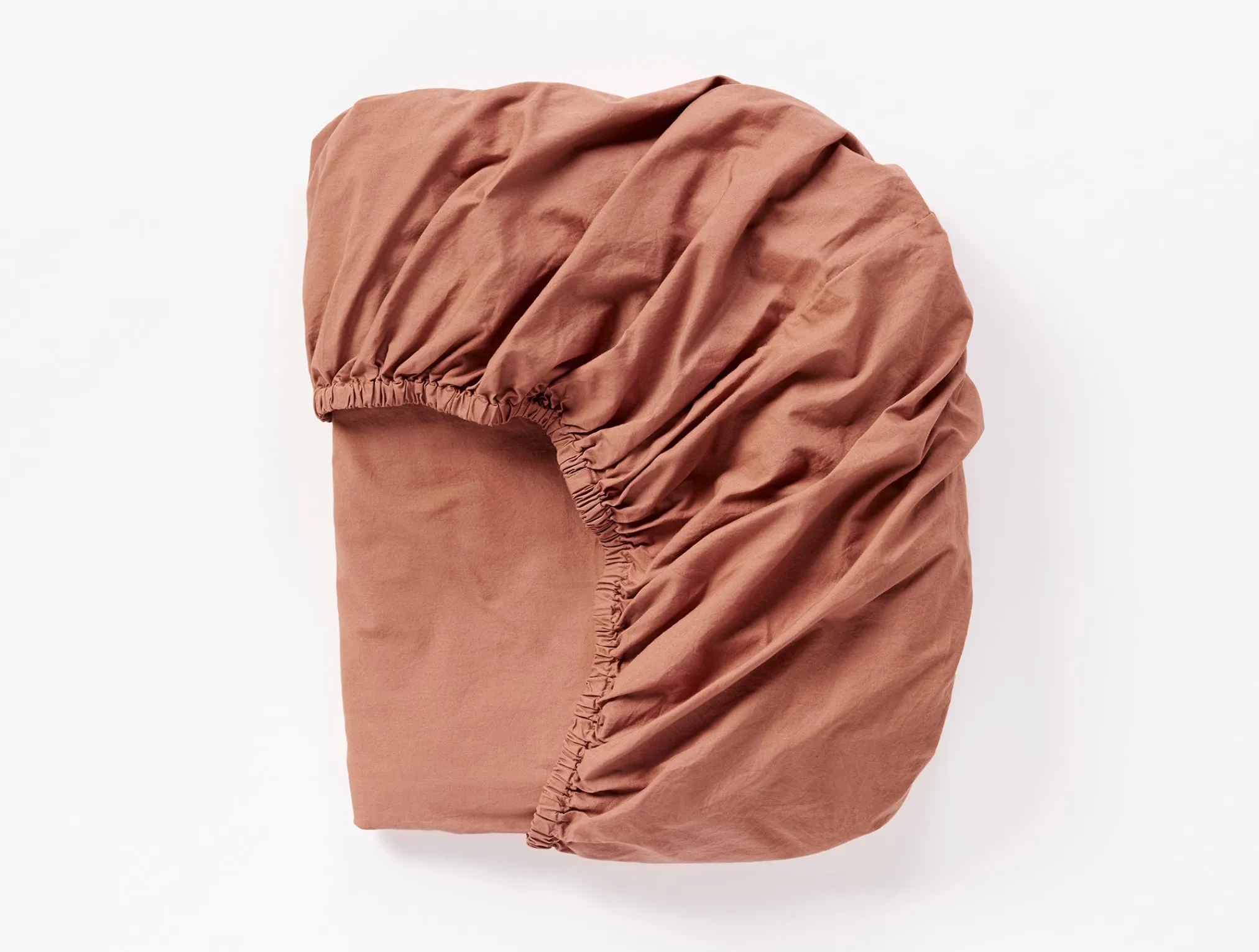 Coyuchi Organic Crinkled Percale™ Fitted Sheet< Fitted Sheets|Fitted Sheets