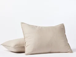 Coyuchi Organic Crinkled Percale™ Duvet Set< Duvet Covers + Sets