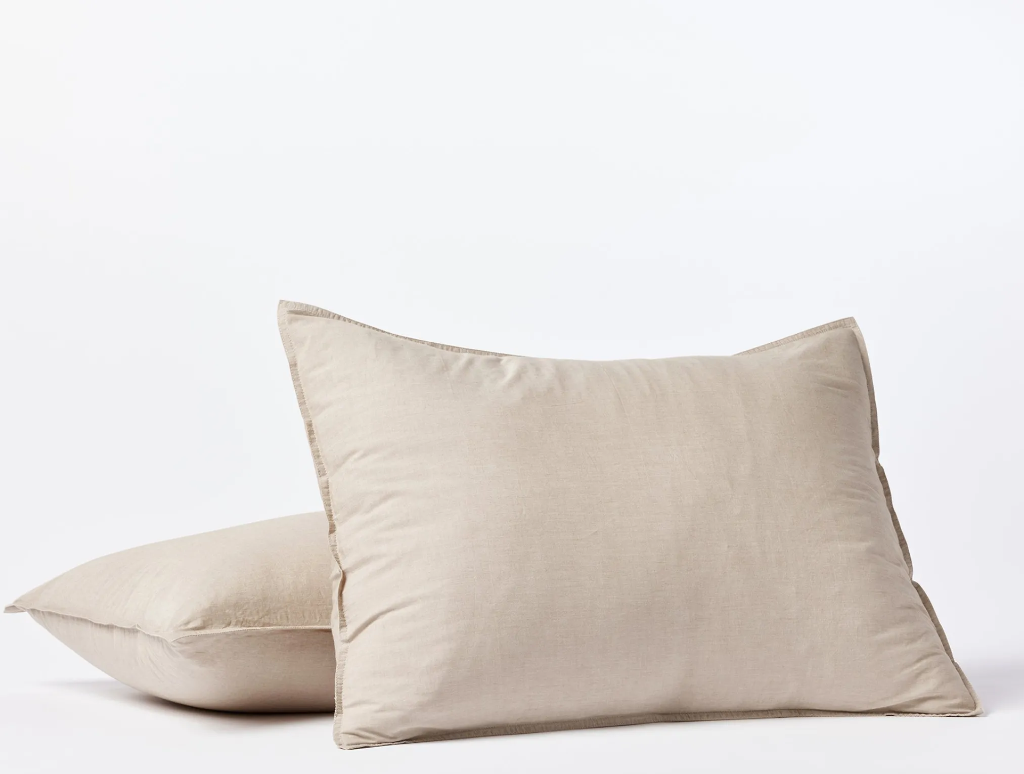 Coyuchi Organic Crinkled Percale™ Duvet Set< Duvet Covers + Sets