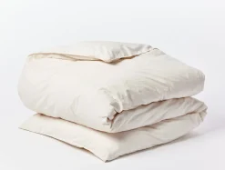 Coyuchi Organic Crinkled Percale™ Duvet Set< Duvet Covers + Sets