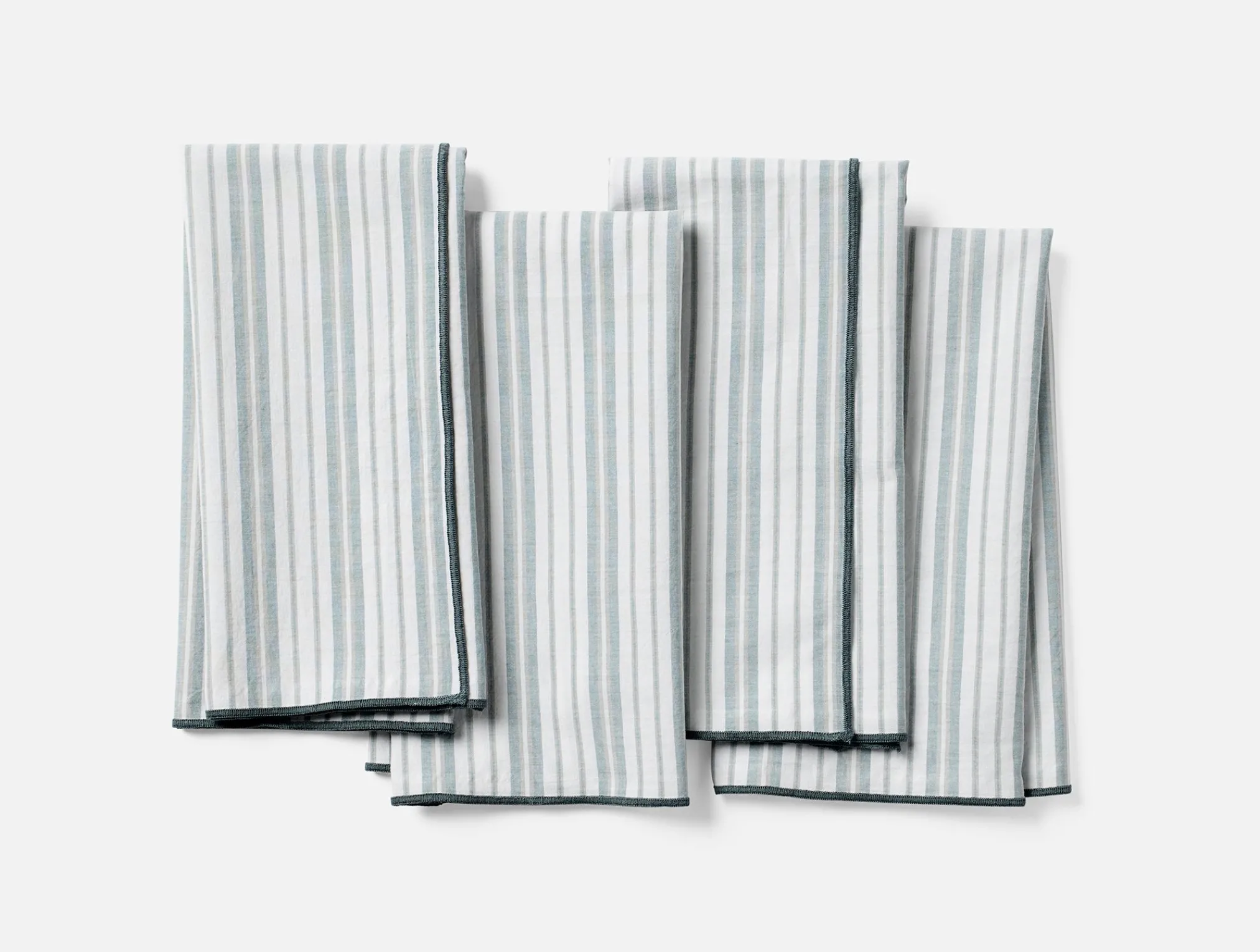 Coyuchi Organic Print Percale Napkins, Set of 4< Dining