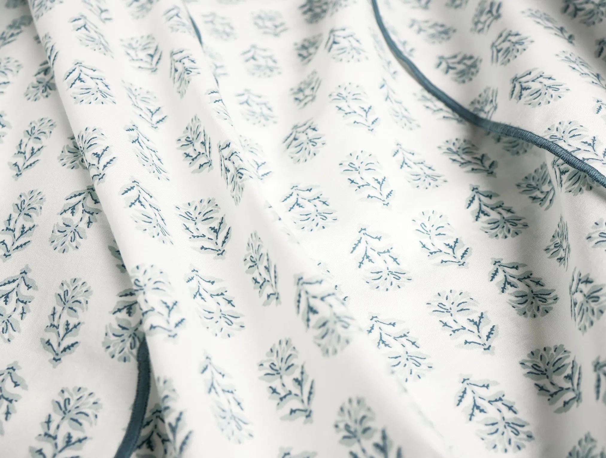 Coyuchi Organic Print Percale Napkins, Set of 4< Dining