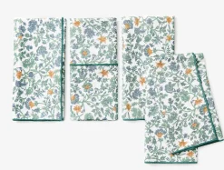 Coyuchi Organic Print Percale Napkins, Set of 4< Dining