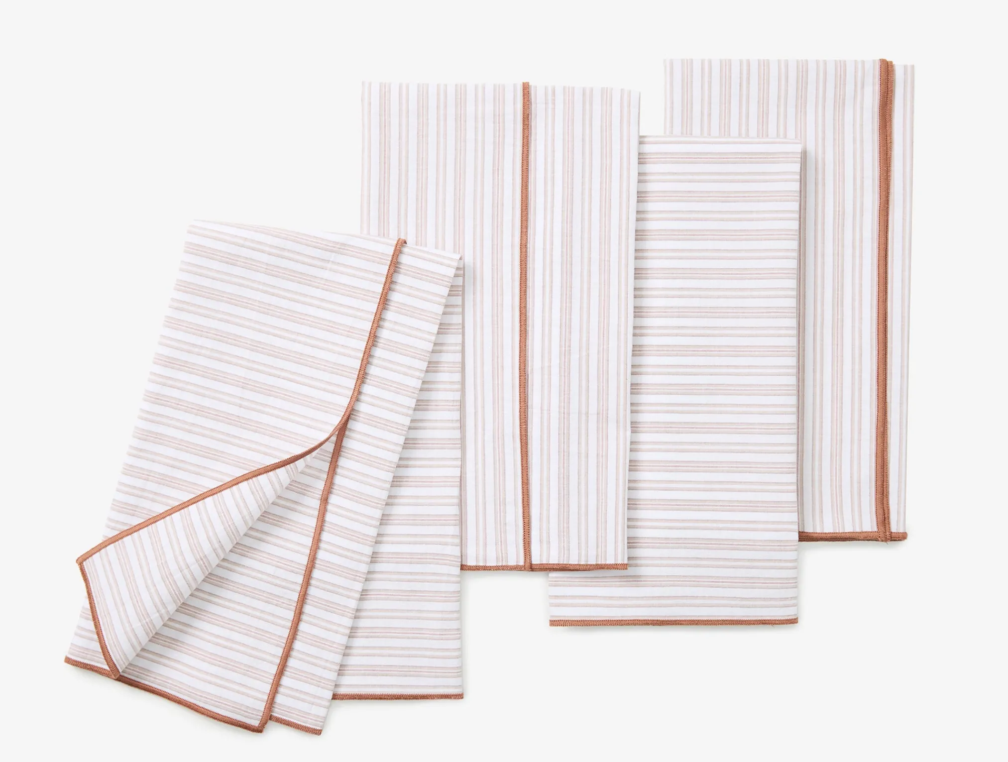 Coyuchi Organic Print Percale Napkins, Set of 4< Dining