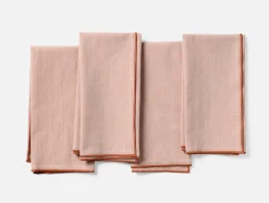 Coyuchi Organic Print Percale Napkins, Set of 4< Dining