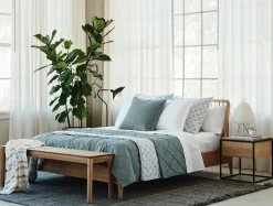 Coyuchi Organic Print Percale Pillowcases< Pillowcases|Pillowcases